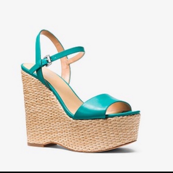 Michael Kors open toe wedges - Picture 1 of 12